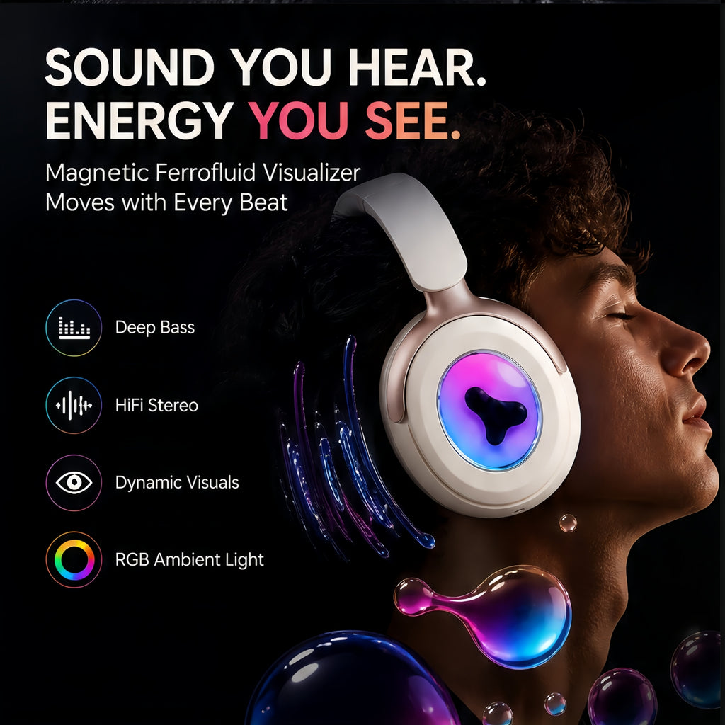 Ferrofluid Headphones