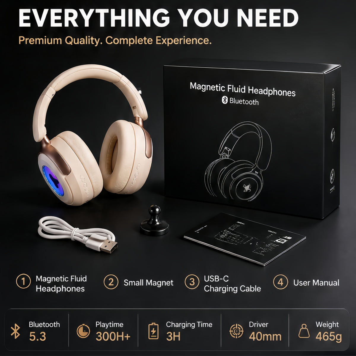Ferrofluid Headphones